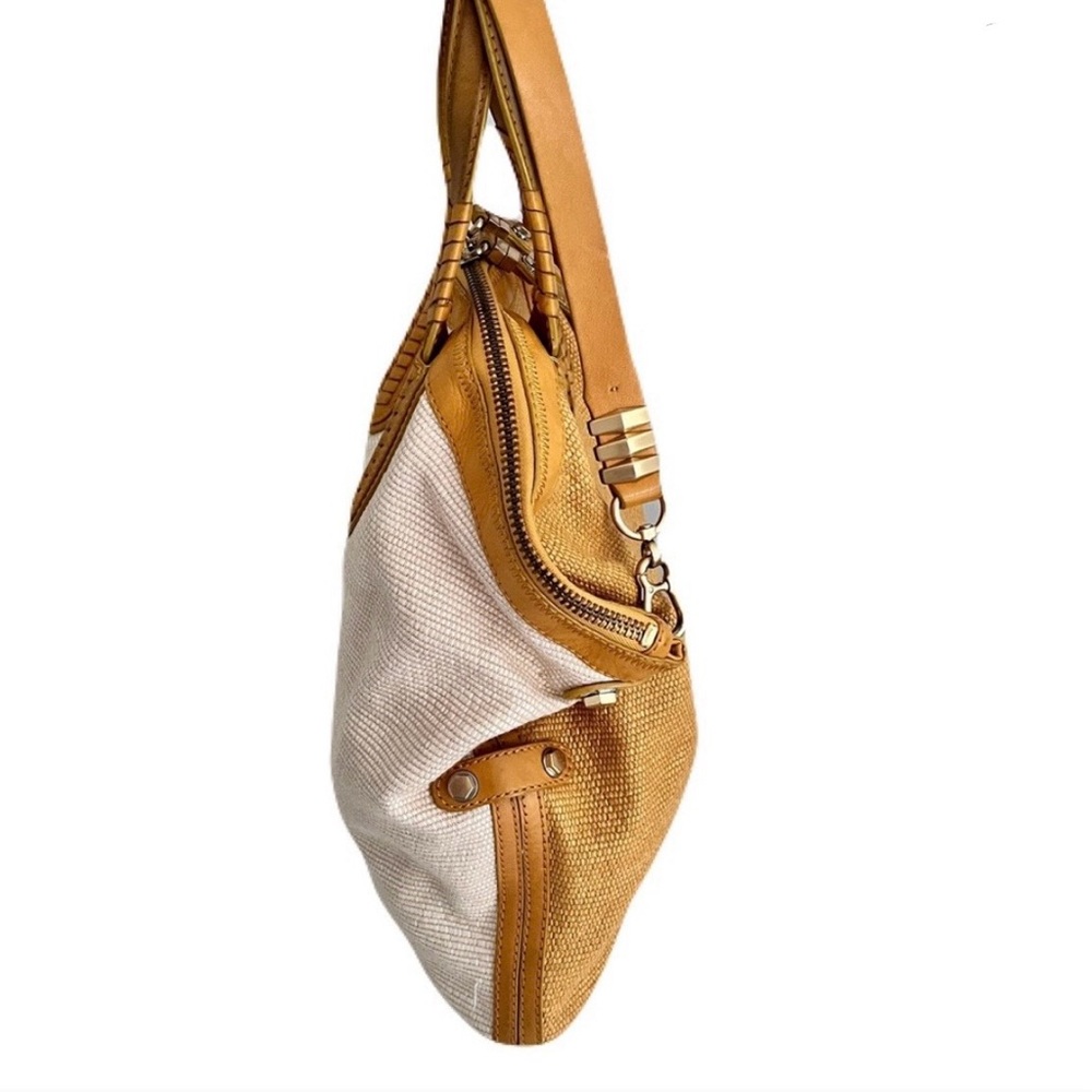 ORyany Handbag Mustard Yellow & Whipstitch